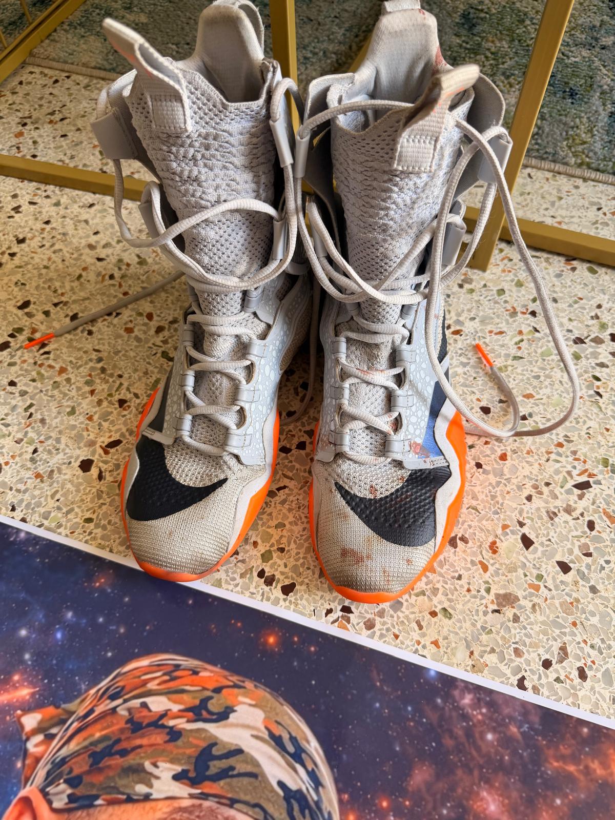 Fight-Worn Boxing Boots